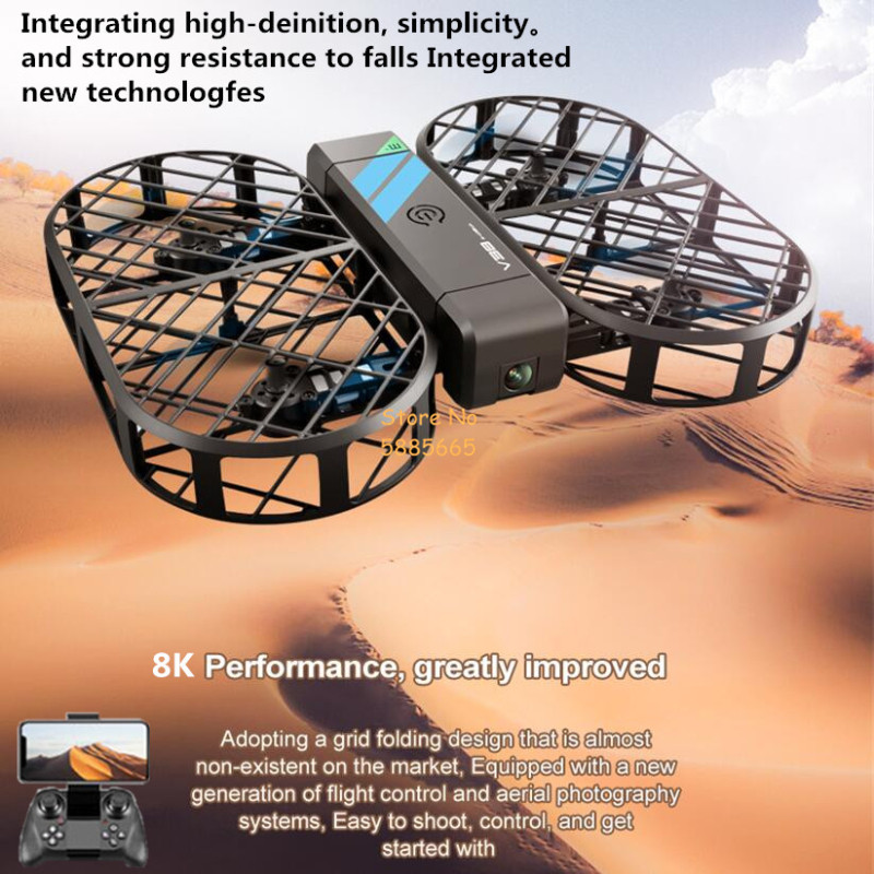 Drone Camera Night Vision - 8K HD Kamera 360° ° Koruma