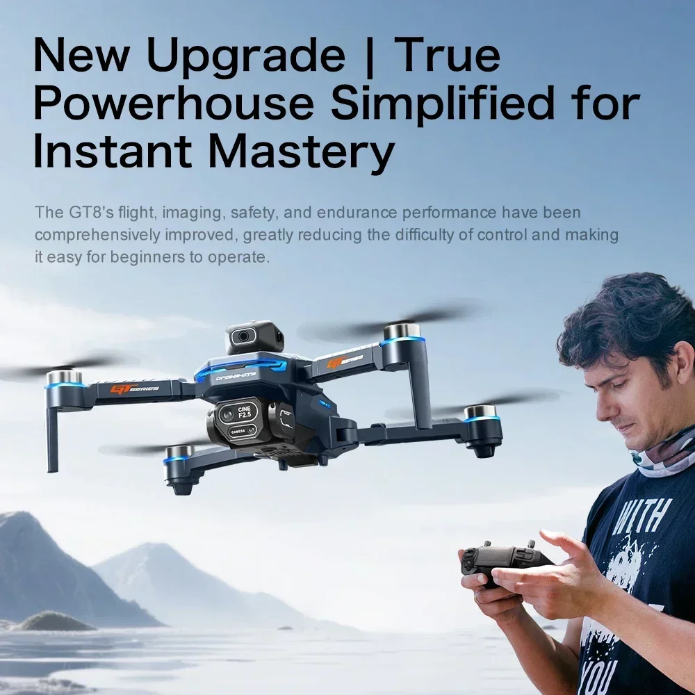Drone 4K HD GT8 Kamera Engelle - Drone Camera Night Vision incelemesi ve fiyatı