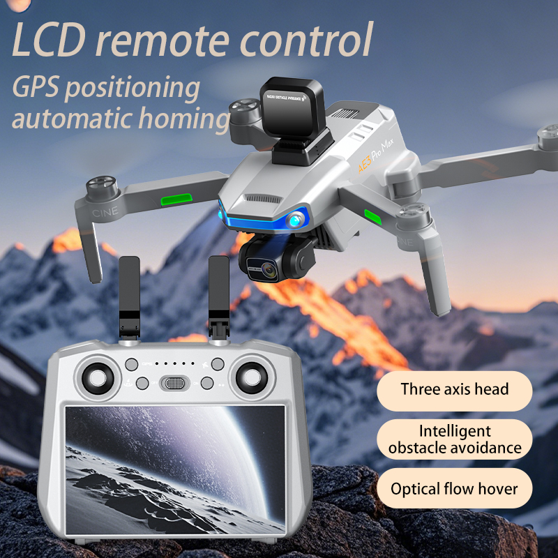 AE3 PRO Max YENI LCD SC GPS Dr - Drone Camera With Gimbal incelemesi ve fiyatı